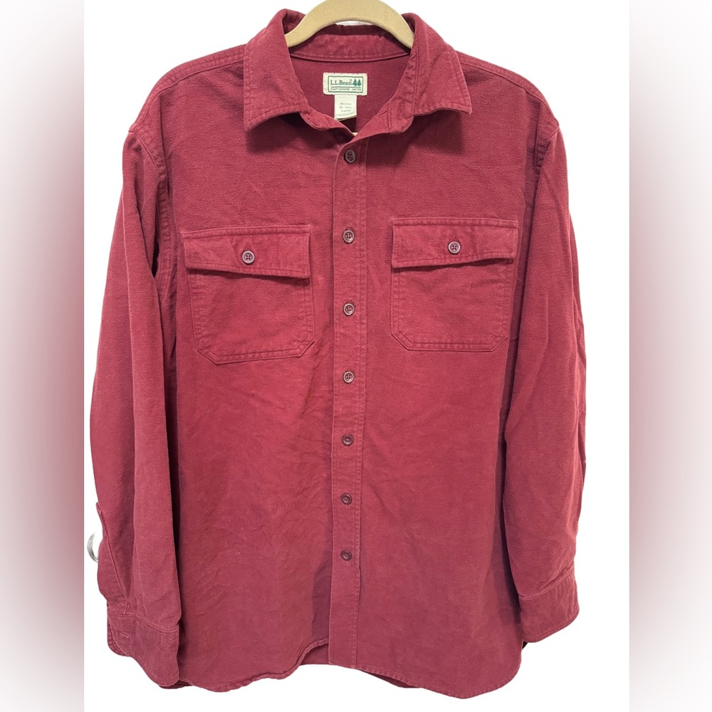 Vintage L.L. Bean Chamois Shirt Men’s Medium Tall